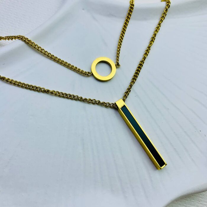 گردنبند طلایی کد R02150 - Image 2