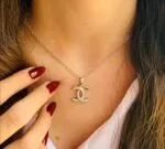 گردنبند نقره ای R0285