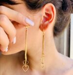 گوشواره طلایی کد R00129