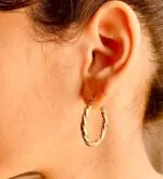 گوشواره طلایی کد R00139
