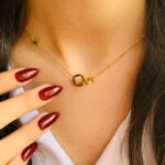 گردنبند طلایی کد R02136