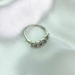 انگشتر نقره ایR04144 - Image 2