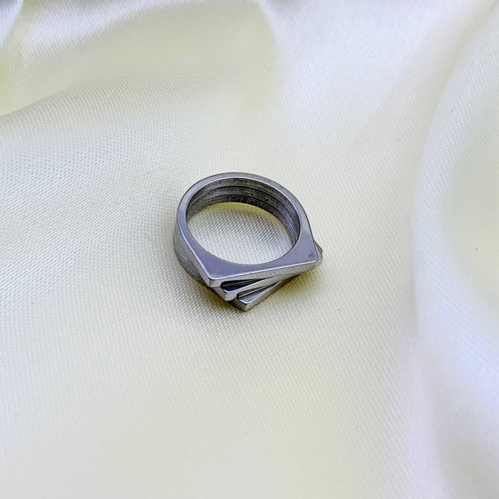 انگشتر نقره ای R04145 - Image 1